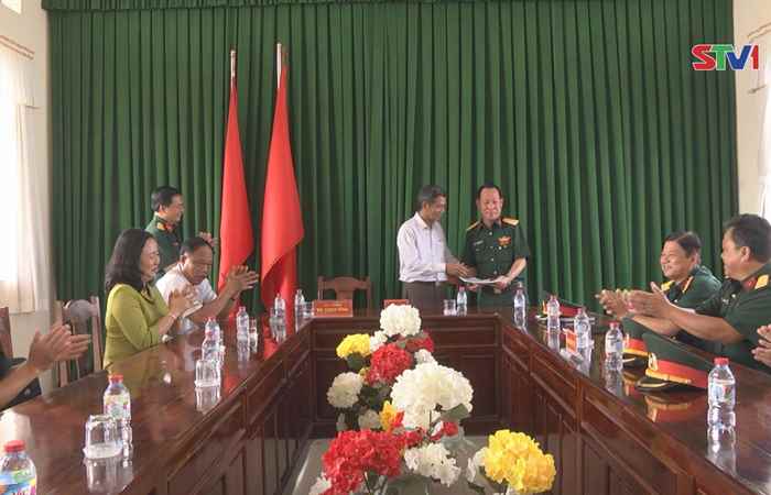 Chủ tịch HĐND tỉnh Sóc Trăng thăm, chúc tết trên địa bàn TP Sóc Trăng và Trung đoàn bộ binh 897