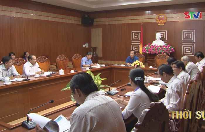 Chủ tịch UBND tỉnh Sóc Trăng tiếp Công ty TNHH Xây dựng Thương mại Du lịch Công Lý