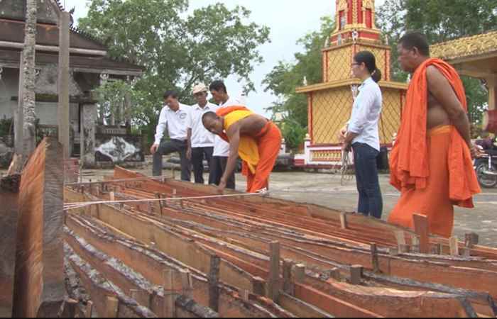 Chùa Ô - Chum thị xã Ngã Năm sửa chữa chuẩn bị lễ Óc-Om-Boc
