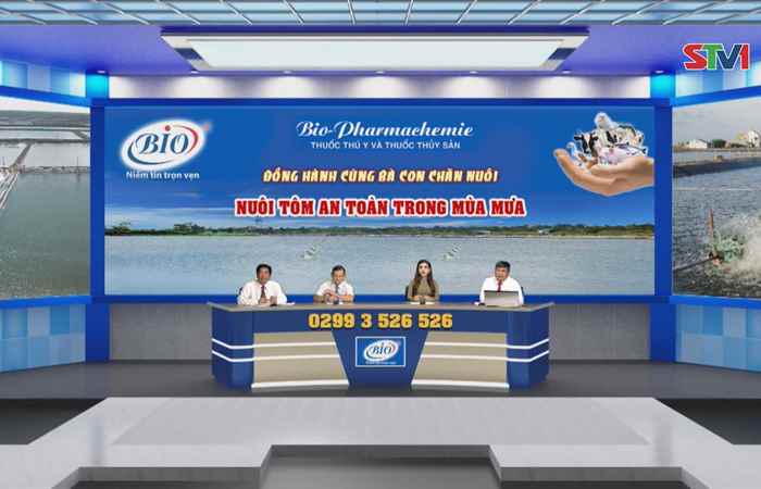 Chương trình tọa đàm BIO Đồng hành cùng bà con chăn nuôi - Nuôi tôm an toàn trong mùa mưa 16-06-2017