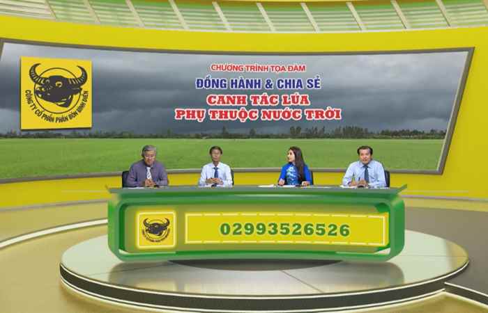 Chương trình tọa đàm Đồng hành & Chia sẻ Canh tác lúa phụ thuộc nước trời (02-06-2020)