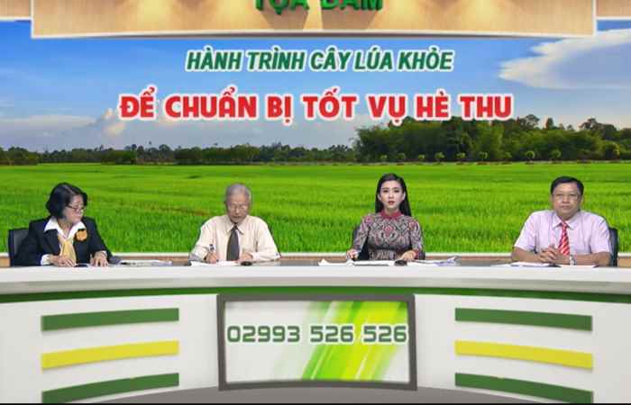 Chương trình tọa đàm Lúa Vàng - Để chuẩn bị tốt vụ hè thu 01-06-2017