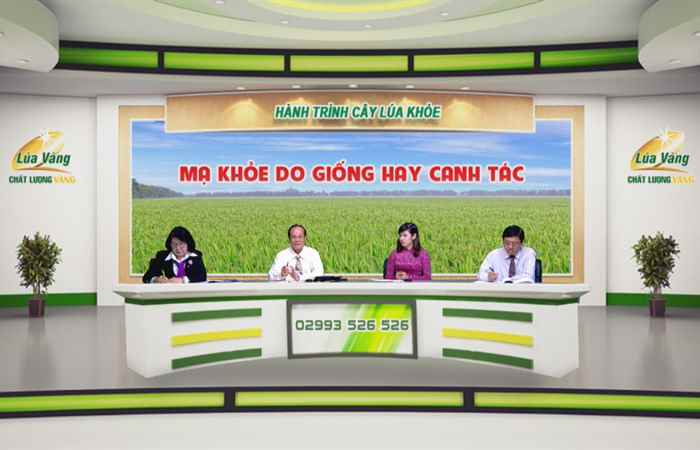 Chương trình tọa đàm - Mạ khỏe do giống hay canh tác 25-05-2019