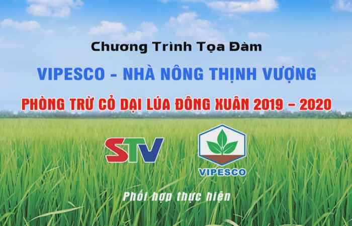 Chương trình tọa đàm - Phòng trừ cỏ dại lúa đông xuân 2019 - 2020