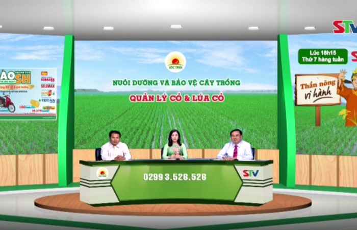 Chương trình tọa đàm Quản Lý cỏ và lúa cỏ 09-05-2019