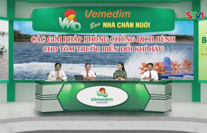 Chương trình tọa đàm Vemedim - Giải pháp phòng chống bệnh cho tôm trước biến đổi khí hậu 26-05-2017