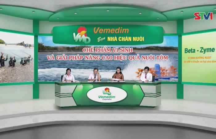 Chương trình tọa đàm Vemedin bạn nhà chăn nuôi - Chế phẩm vi sinh và giải pháp nâng cao hiệu quả nuôi tôm 23-06-2017