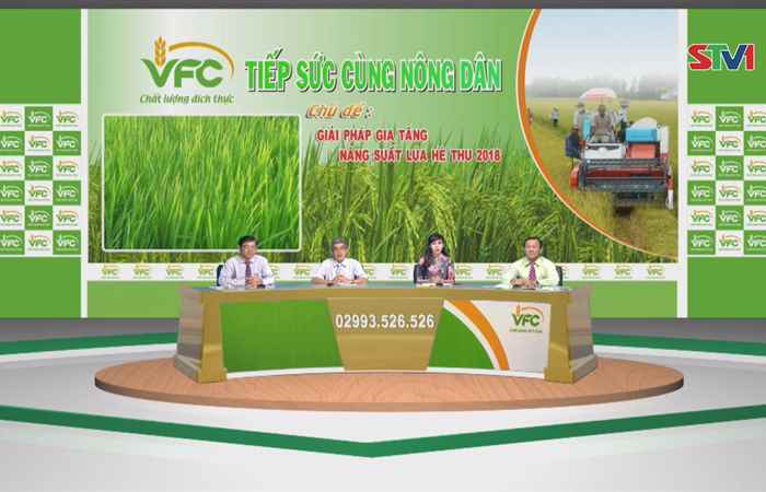 Chương trình tọa đàm VFC tiếp sức cùng Nông dân - Giải pháp gia tăng năng suất lúa hè thu 2018