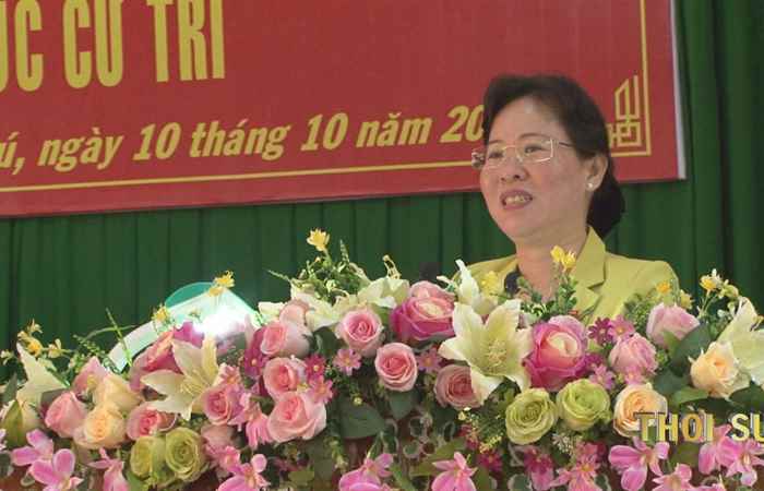 Đại biểu Quốc hội tỉnh Sóc Trăng tiếp xúc cử tri huyện Long Phú