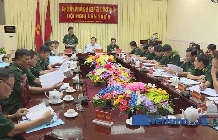 Đảng bộ Bộ đội Biên phòng Sóc Trăng hội nghị lần thứ 9