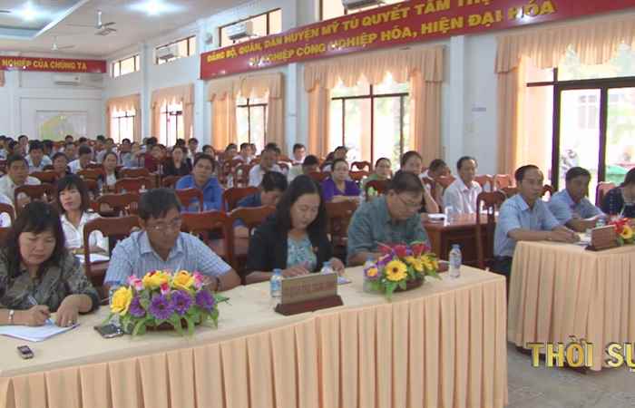 ĐBQH tỉnh Sóc Trăng tiếp xúc cử tri huyện Mỹ Tú