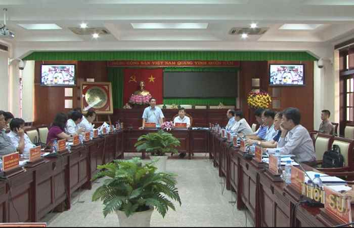 Đoàn công tác của Ban chỉ đạo Trung Ương  về phòng, chống tham nhũng  làm việc tại Sóc  Trăng