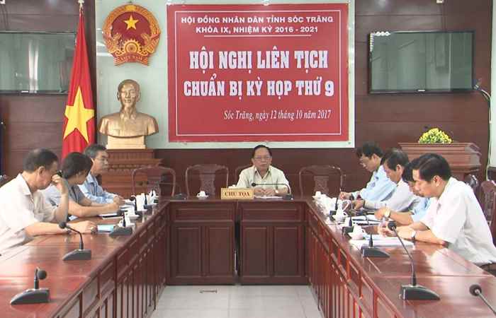 Đoàn giám sát Ban Kinh tế - ngân sách HĐND tỉnh Sóc Trăng họp bàn triển khai giám sát Luật đầu tư công 