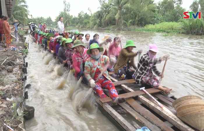 Đội ghe Ngo nữ chùa Ô Chum quyết tâm giữ vững ngôi vô địch