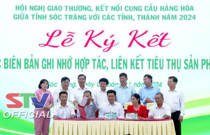 Hội nghị giao thương, kết nối cung cầu hàng hóa giữa tỉnh Sóc Trăng với các tỉnh, thành năm 2024