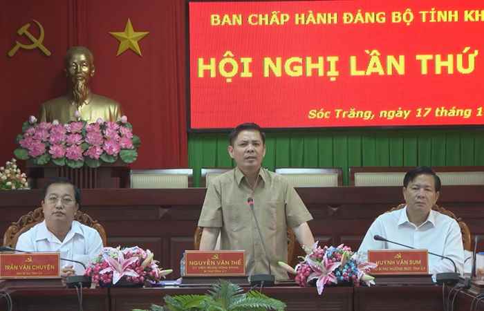 Hội nghị lần 9 BCH Đảng bộ tỉnh Sóc Trăng khóa 13