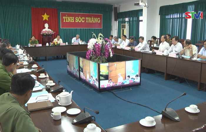 Hội  nghị  trực  tuyến  nghiên  cứu nhiệm  vụ, giải  pháp về  tăng  cường  quản lí Nhà nước  đối  với  hoạt  động  khai thác, kinh doanh tài nguyên  cát, sỏi.