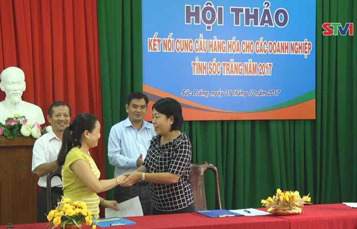 Hội thảo Kết nối cung cầu hàng hóa cho các doanh nghiệp tỉnh Sóc Trăng năm 2017
