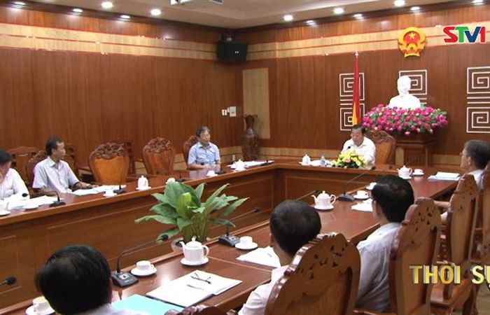 Họp bàn giải pháp chuẩn bị thực hiện Dự án nạo vét luồng ra cửa biển Trần Đề, Sóc Trăng