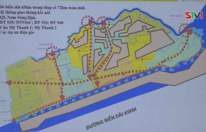Họp bàn về quy hoạch thị xã Vĩnh Châu đến năm 2030.