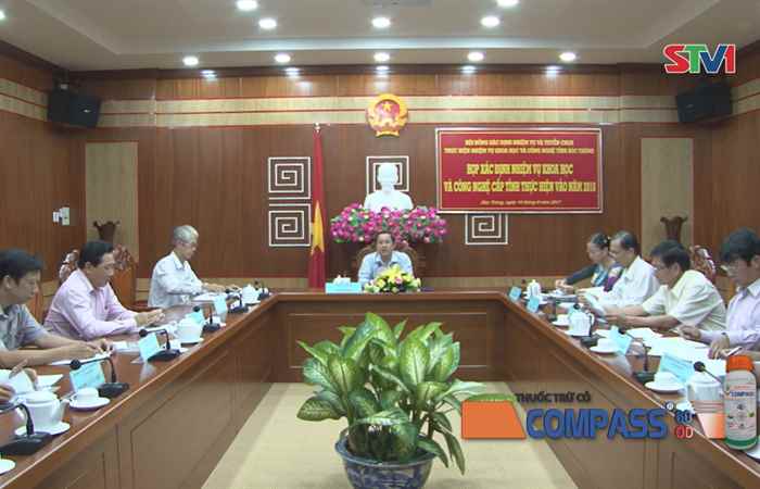 Họp hội đồng xác định nhiệm vụ và tuyển chọn thực hiện nhiệm vụ khoa học và công nghệ tỉnh Sóc Trăng