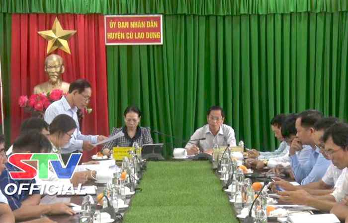 Họp Tổ đại biểu HĐND tỉnh Cù Lao Dung; Đại biểu HĐND huyện Kế Sách tiếp xúc cử tri xã Trinh Phú