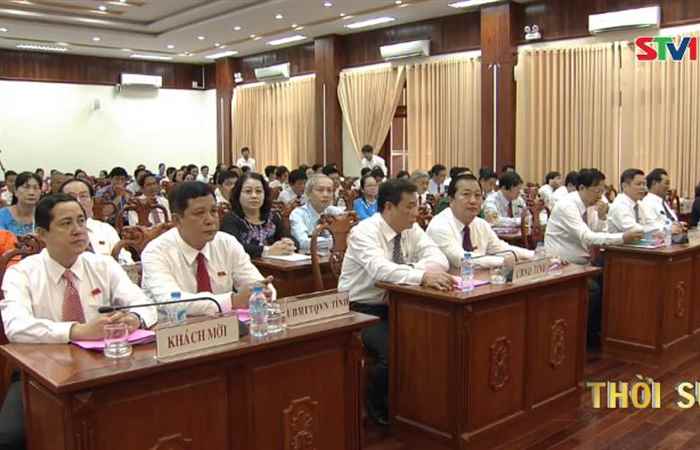 Khai mạc kỳ họp lần thứ 7 HĐND tỉnh Sóc Trăng khóa IX nhiệm kỳ 2016-2021