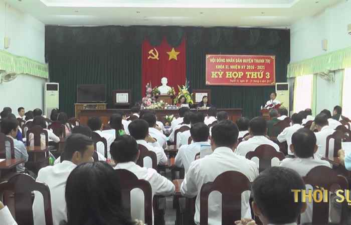 Kỳ họp lần thứ 3 HĐND huyện Thạnh Trị 