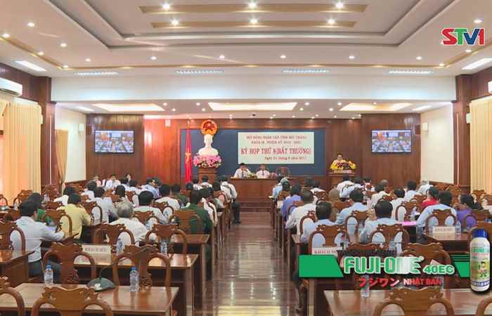 Kỳ họp thứ 8 (bất thường) HĐND tỉnh Sóc Trăng khóa IX, nhiệm kỳ 2016-2021