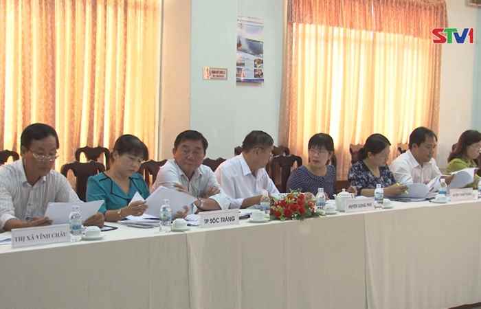 Lãnh đạo UBND Tỉnh làm việc với sở giáo dục & đào tạo Sóc Trăng  