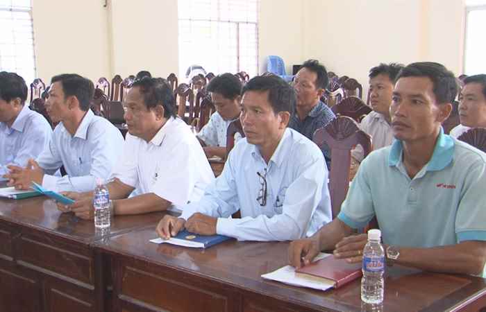 Lãnh đạo UBND tỉnh Sóc Trăng đến làm việc tại huyện Mỹ Xuyên