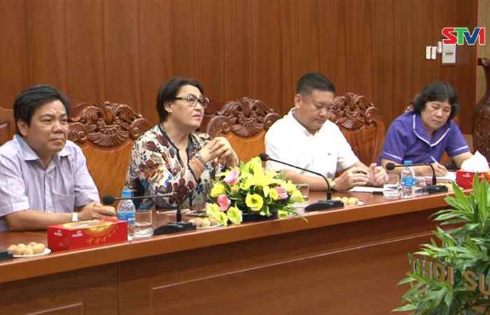 Lãnh đạo UBND tỉnh Sóc Trăng làm việc với Tập đoàn Dacotex Group
