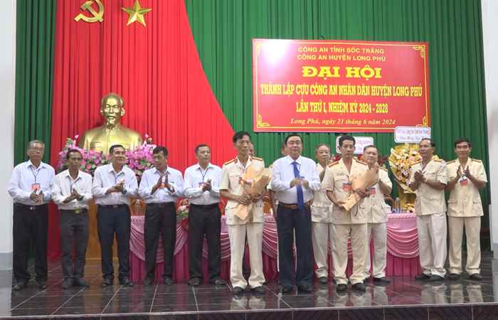Long Phú: Đại hội thành lập Hội Cựu Công an nhân dân
