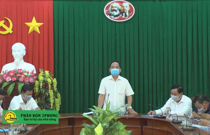 Mỹ Xuyên họp khẩn Ban Chỉ đạo phòng, chống dịch COVID-19