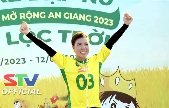 Phát thưởng chặng 3, Giải xe đạp Nữ toàn quốc mở rộng An Giang 2023