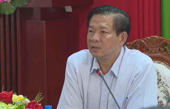Phó Bí thư Thường trực Tỉnh ủy Sóc Trăng làm việc với các Ban xây dựng Đảng