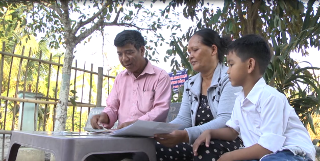 Phóng sự- Ông Trưởng ấp Kinh Đào 29-06-2016