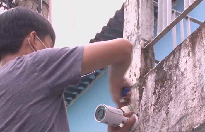 Phường 3, Thành phố Sóc Trăng lắp đặt camera an ninh trong khu dân cư
