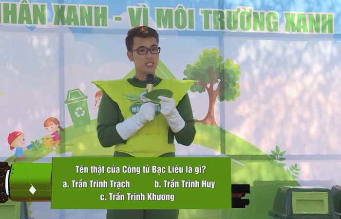 Siêu nhân xanh - Vì môi trường xanh 25-05-2017