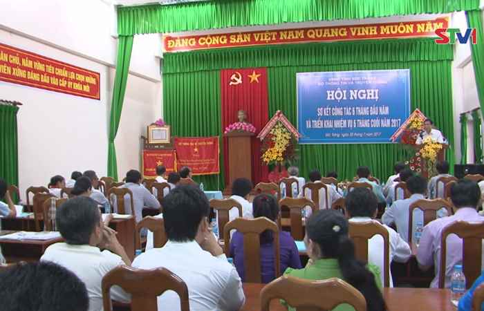 Sở Thông tin và Truyền thông Sóc Trăng sơ kết 6 tháng đầu năm và triển khai nhiệm vụ 6 tháng cuối năm 2017