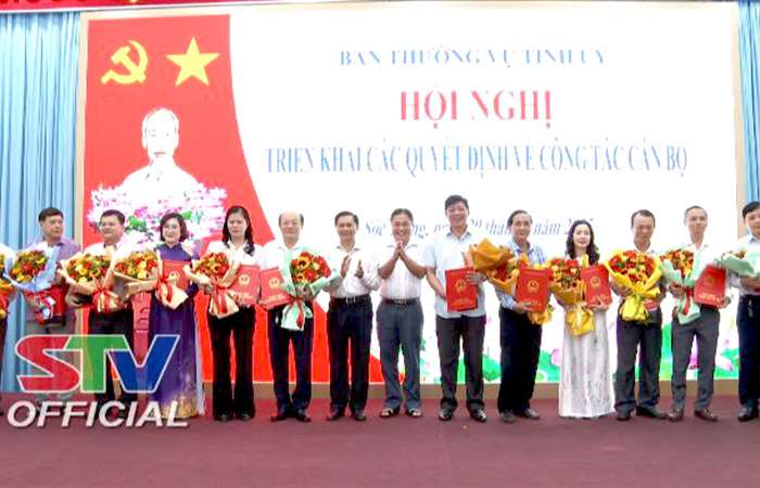 Sóc Trăng triển khai các Quyết định về công tác cán bộ