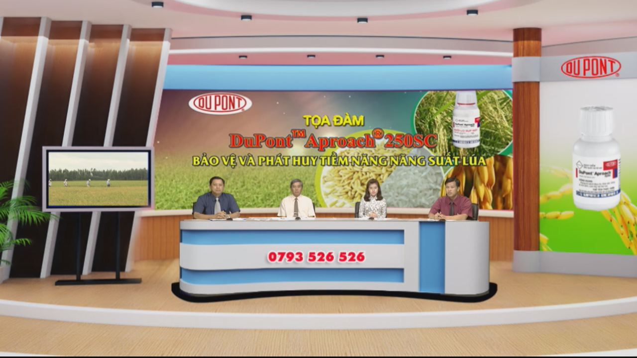 Chương trình tọa đàm Dupont Aproach 250SC-Bảo vệ và phát huy tiềm năng năng suất lúa 15-07-2016