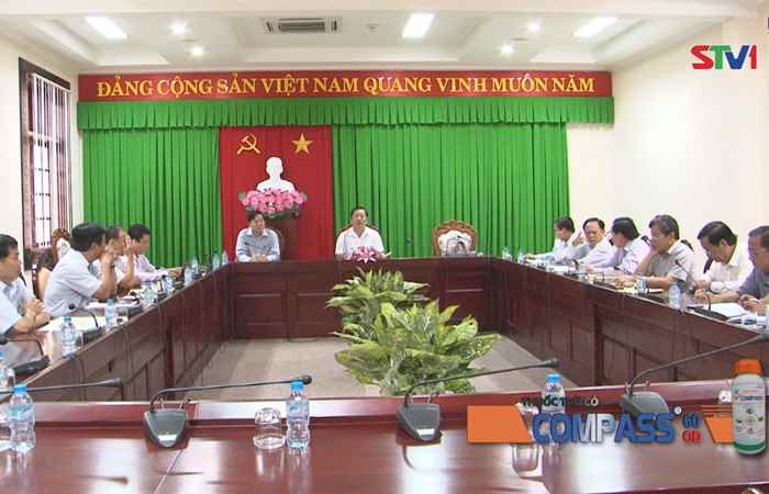 Thường trực Tỉnh ủy Sóc Trăng họp báo cáo nhanh về tình hình áp thấp nhiệt đới và tổ chức Lễ hội Ooc - Om - Boc