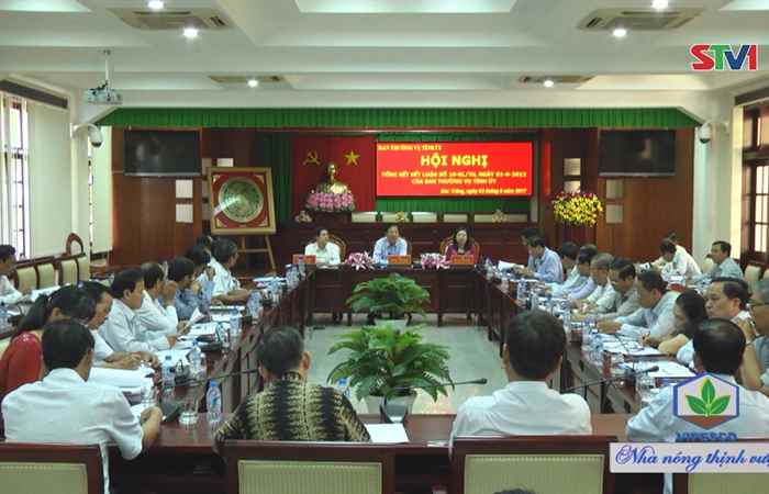 Tỉnh ủy Sóc Trăng tổng kết Kết luận số 10-KL/TU   