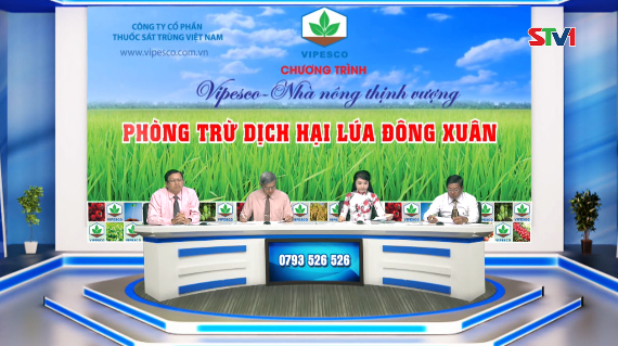 Chương trình tọa đàm Vipesco - Phòng trừ dịch hại lúa đông xuân 09-11-2016
