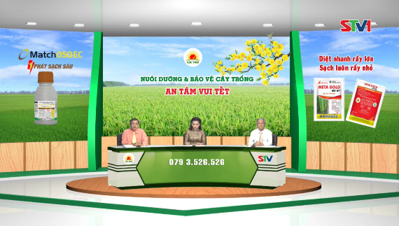 Chương trình tọa đàm Nuôi dưỡng và bảo vệ cây trồng - An tâm vui tết 18-01-2017