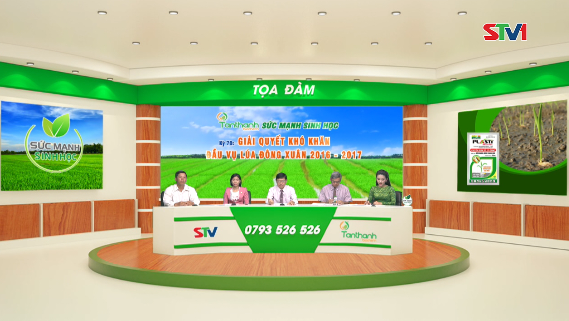 Tọa đàm Sức mạnh sinh học Tân Thành - Giải quyết khó khăn đầu vụ đông xuân 2016-2017