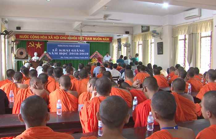 Trường Bổ túc văn hóa Pali Trung cấp Nam bộ khai giảng năm học mới
