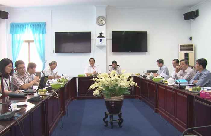 UBND tỉnh Sóc Trăng: họp hội đồng thẩm định thực hiện dự án giảm thiểu tác động do sạt lở bờ sông ở Kế Sách 