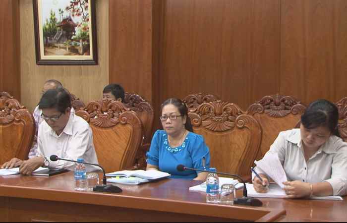 UBND tỉnh Sóc Trăng họp về việc thành lập Quỹ phòng, chống thiên tai  